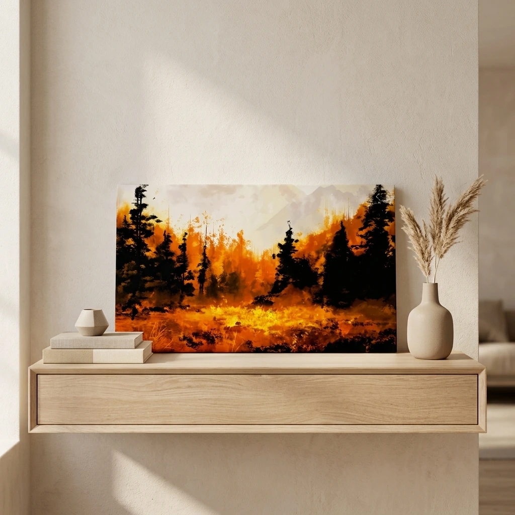 Autumn Stillness Canvas
